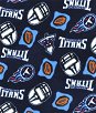 Tennessee Titans NFL Fleece Fabric