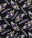 Fabric Traditions Baltimore Ravens NFL Fleece Fabric