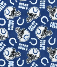 Indianapolis Colts NFL Fleece Fabric