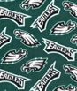 Fabric Traditions Philadelphia Eagles Toss NFL Fleece Fabric