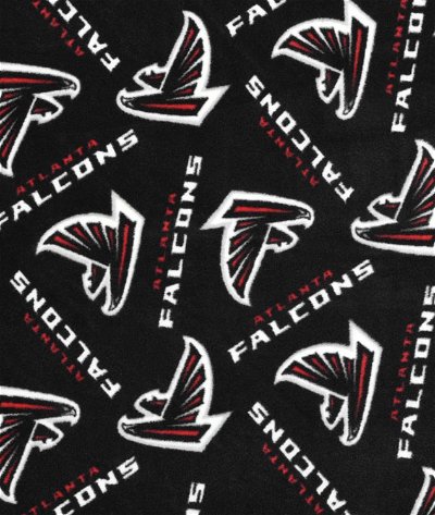 Fabric Traditions Atlanta Falcons NFL Fleece Fabric