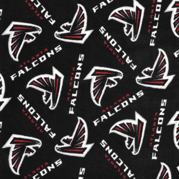 Atlanta Falcons NFL Fleece Fabric