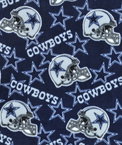 Fabric Traditions Dallas Cowboys NFL Fleece Fabric