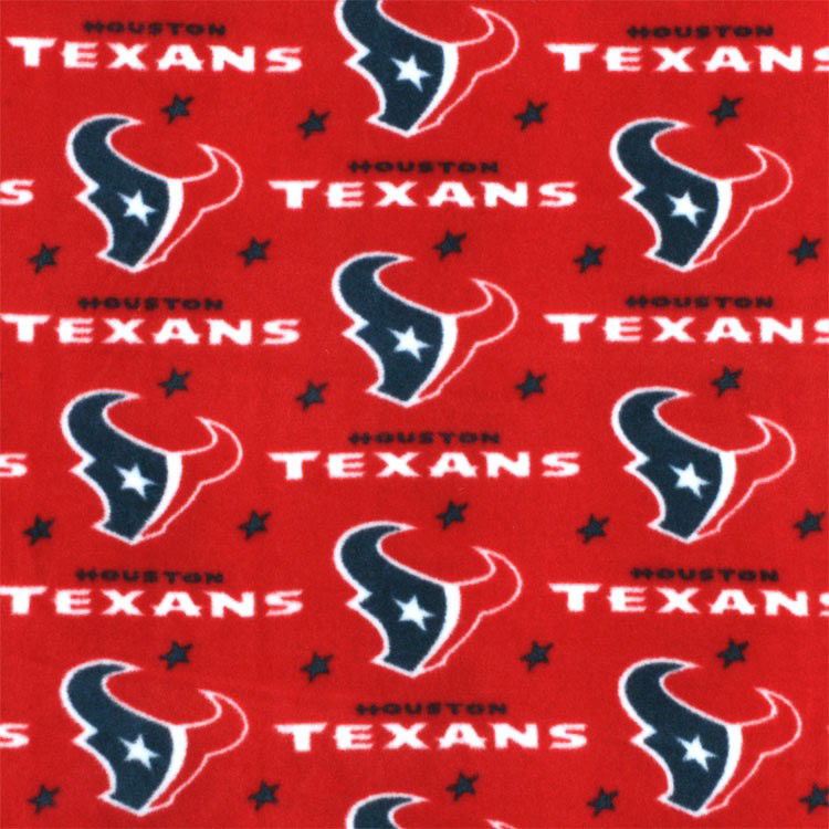 NFL Houston Texans Logo Series 31.5 x 12 Desk Pad