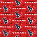 Fabric Traditions Houston Texans NFL Fleece Fabric
