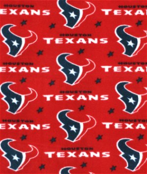 Fabric Traditions Houston Texans NFL Fleece Fabric