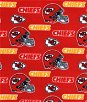 Fabric Traditions Kansas City Chiefs NFL Fleece Fabric