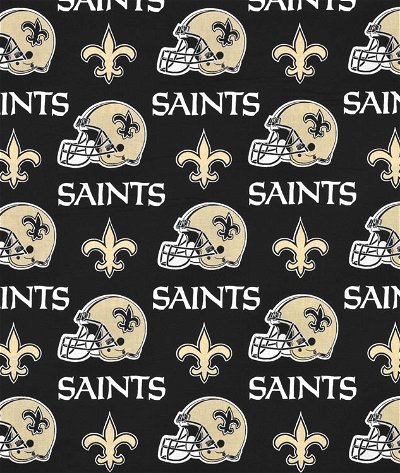 Fabric Traditions New Orleans Saints NFL Cotton Fabric