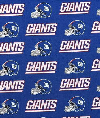 Fabric Traditions New York Giants NFL Cotton Fabric