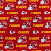 Fabric Traditions Kansas City Chiefs NFL Cotton Fabric