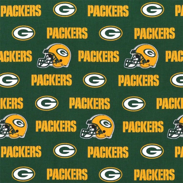 Fabric Traditions Green Bay Packers NFL Cotton Fabric
