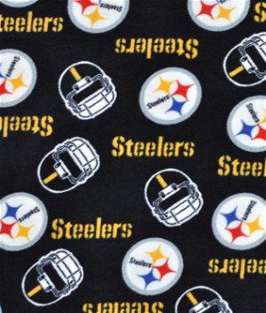 Pittsburgh Steelers NFL Fleece Fabric