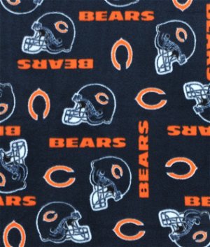 Chicago Bears NFL Fleece Fabric