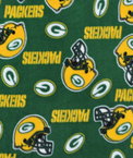 Fabric Traditions Green Bay Packers NFL Fleece Fabric