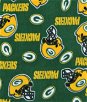 Green Bay Packers NFL Fleece Fabric