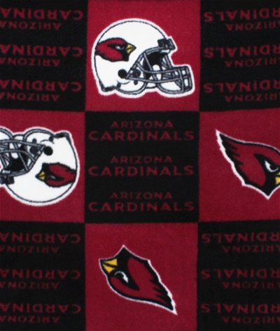 Fabric Traditions Arizona Cardinals NFL Fleece Fabric