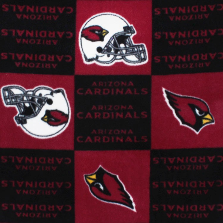 Fabric Traditions Arizona Cardinals NFL Fleece Fabric