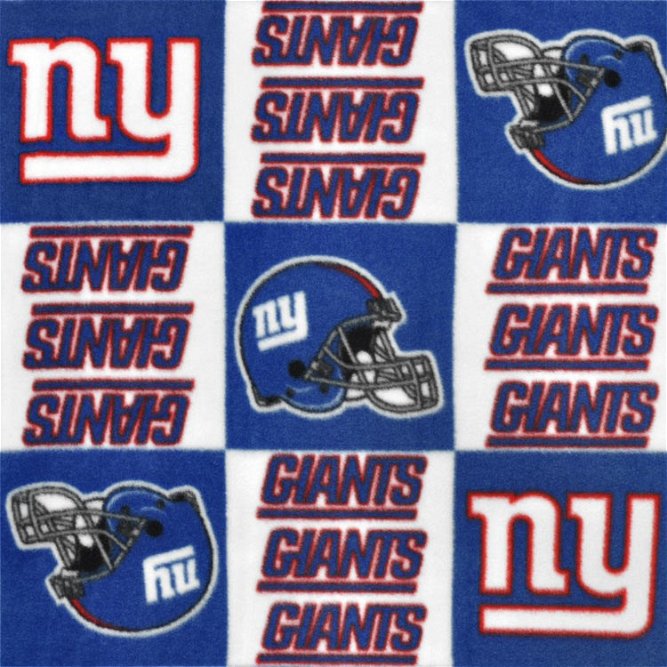 Fabric Traditions New York Giants NFL Fleece Fabric