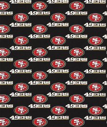 San Francisco 49ers NFL Cotton Fabric