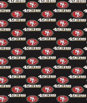 旧金山49人队NFL棉织物队