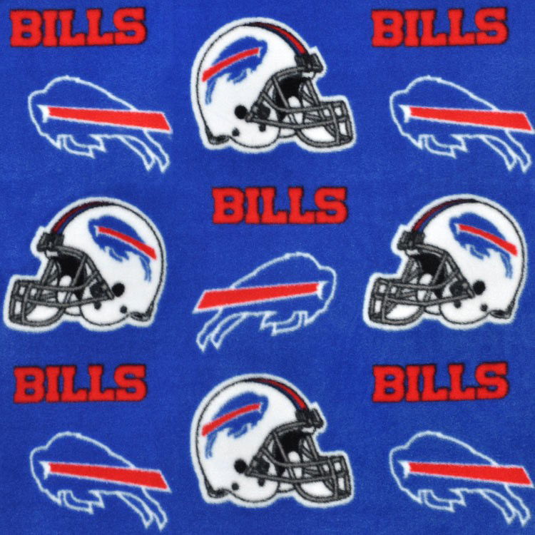 Fabric Traditions Buffalo Bills NFL Fleece Fabric