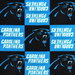 Fabric Traditions Carolina Panthers NFL Fleece Fabric