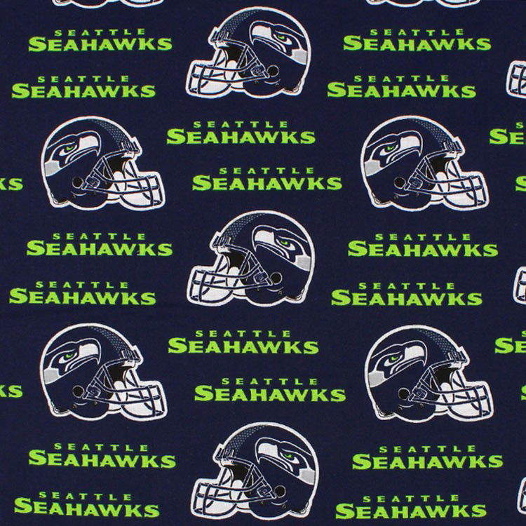 NFL Licensed Seattle Seahawks Brite Fleece Fabric