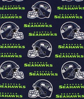 Fabric Traditions Seattle Seahawks NFL Cotton Fabric