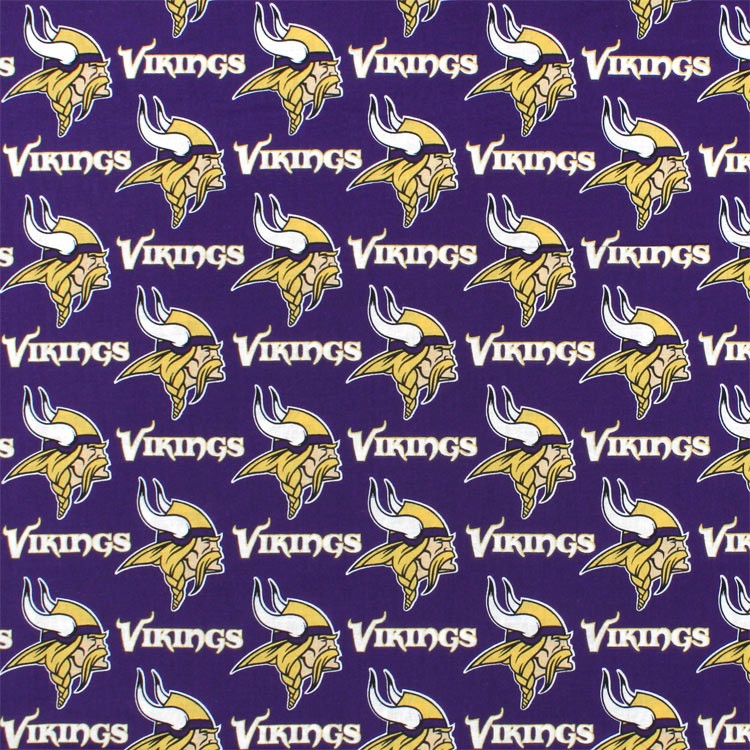 Fabric Traditions Minnesota Vikings NFL Cotton Fabric