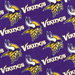 Fabric Traditions Minnesota Vikings NFL Fleece Fabric
