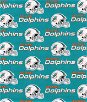 Miami Dolphins NFL Cotton Fabric