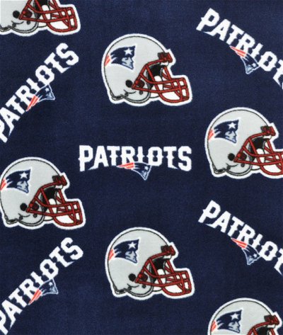 Fabric Traditions New England Patriots NFL Fleece Fabric