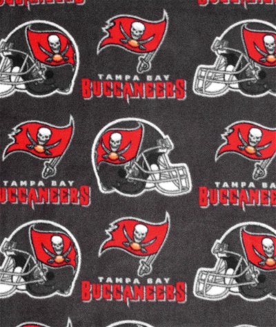 Fabric Traditions Tampa Bay Buccaneers NFL Fleece Fabric