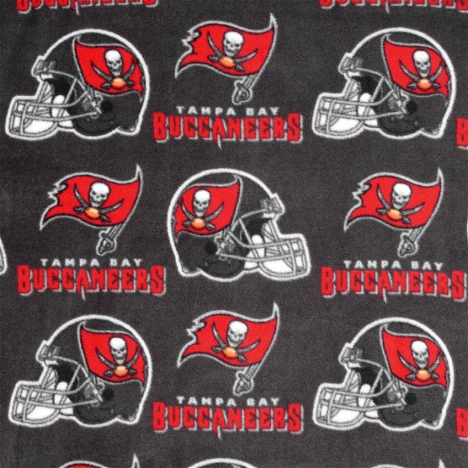 Fabric Traditions Tampa Bay Buccaneers NFL Fleece Fabric