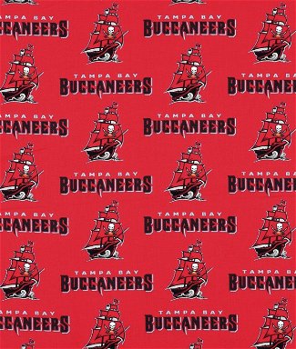 Fabric Traditions Tampa Bay Buccaneers NFL Cotton Fabric