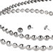C.S. Osborne #6510 Nickel Decorative Nail Trim - 10 Yards