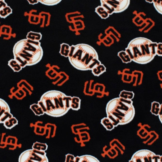 Fabric Traditions San Francisco Giants MLB Fleece Fabric