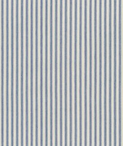 Covington Navy Woven Ticking Fabric - by The Yard