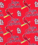 Fabric Traditions St. Louis Cardinals Red MLB Fleece Fabric