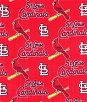 St. Louis Cardinals Red MLB Fleece Fabric
