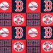 Fabric Traditions Boston Red Sox Block MLB Fleece Fabric