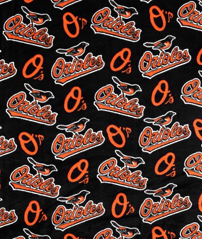 Fabric Traditions Baltimore Orioles MLB Fleece Fabric