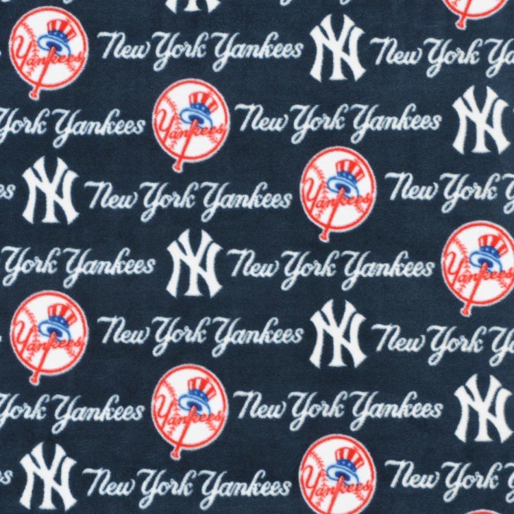 New York Yankees MLB Fleece Fabric