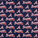 Fabric Traditions Atlanta Braves MLB Cotton Fabric