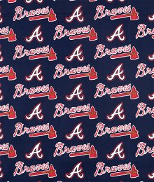 Atlanta Braves MLB Cotton Fabric