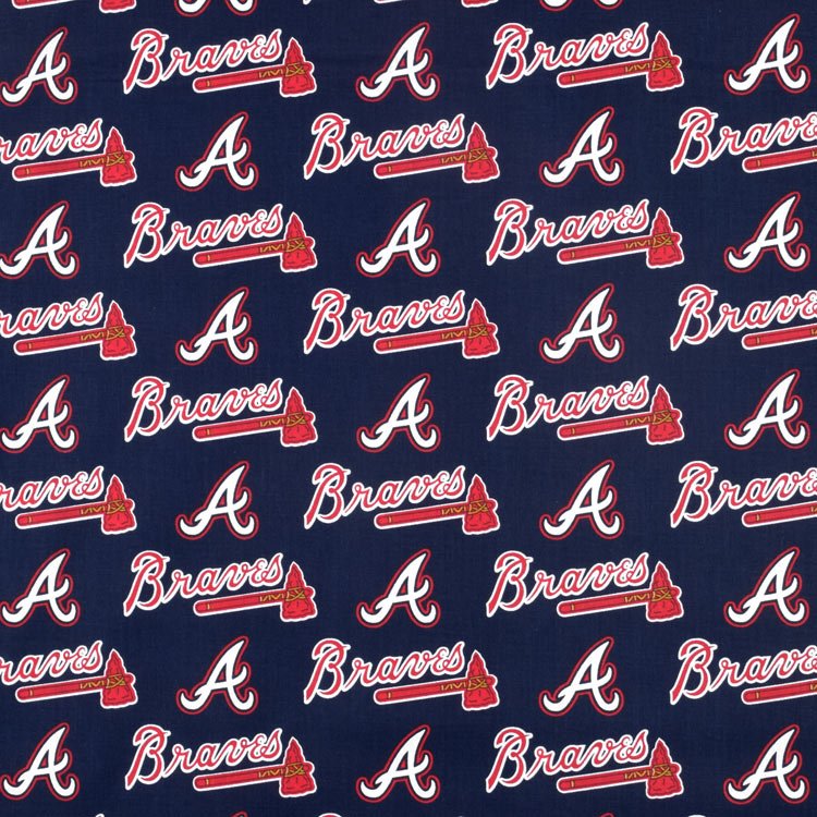 Atlanta Braves MLB Cotton Fabric