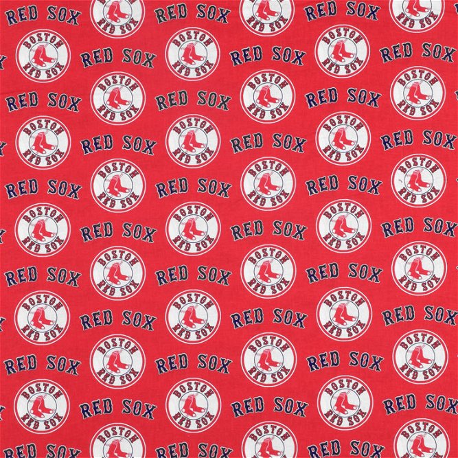 Fabric Traditions Boston Red Sox Red MLB Cotton Fabric