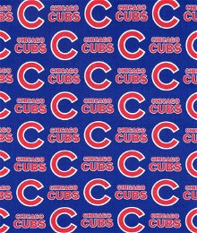 Chicago Cubs MLB Cotton Fabric