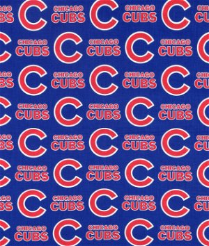 Fabric Traditions Chicago Cubs MLB Cotton Fabric