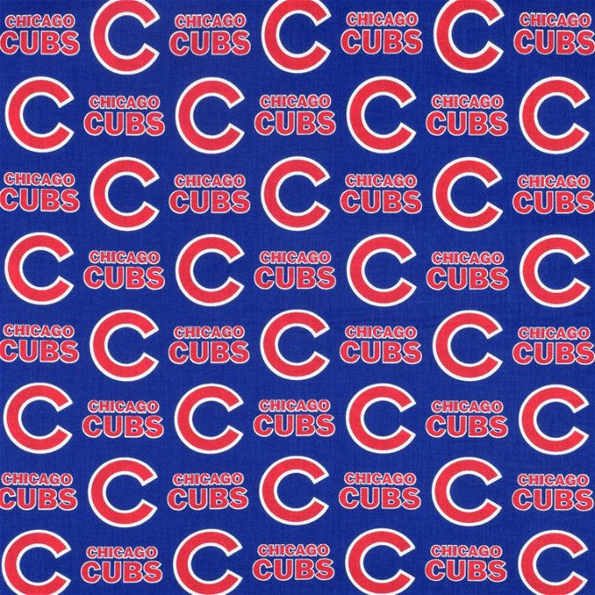 Fabric Traditions Chicago Cubs MLB Cotton Fabric